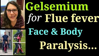 Gelsemium homeopathy remedy Dosage usage symptoms benefits in fever paralysis fear flue fever [upl. by Inaliel57]