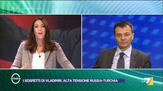 Omnibus  Le conseguenze italiane del terrore Puntata 01122015 [upl. by Adnuahsor128]