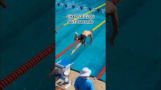 Olympic Champion Chad Le Clos Wins 100m Butterfly Heat  5073s at SA Short Course Champs in Durban [upl. by Joappa]