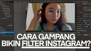 GIMANA SIH CARA BIKIN FILTER INSTAGRAM [upl. by Inahs]