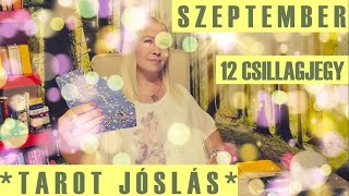 🍁 SZEPTEMBER 🤩 12 csillagjegynek Tarot jóslás 💚 [upl. by Durant778]