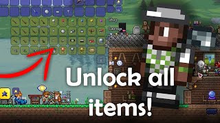 UNLOCK all Golfer Shop Items  TERRARIA 14 Journeys End [upl. by Lothaire428]