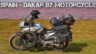 From MAURITANIA to quotLac Rosequot of DAKAR  Motorcycle World Tour  Africa 4 [upl. by Theurer]