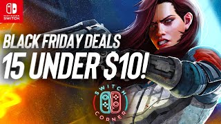 The Nintendo ESHOP Sale For Black Friday Ends Soon 15 Under 10 Nintendo Switch ESHOP Deals [upl. by Kaycee]