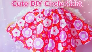 DIY Circle Skirt without zipper method [upl. by Ray]