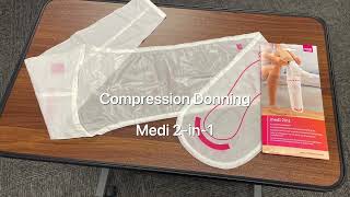 Compression Donning  Medi 2in1 Donning Aid [upl. by Atteragram]