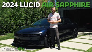 2024 Lucid Air Sapphire InsideEVs First Drive Review  A Cut Above [upl. by Gardal36]