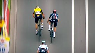 The CLOSEST Finish in Cycling HISTORY  Amstel Gold Race 2021 [upl. by Annor]