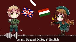 Avanti Ragazzi Di Buda English  Nightcore [upl. by Rheinlander]