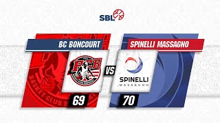 BC Boncourt vs Spinelli Massagno  Game Highlights [upl. by Robin982]