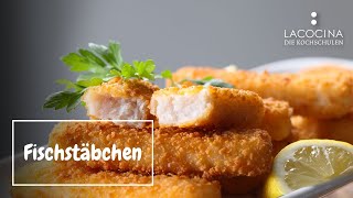 Fischstäbchen à la Hausgemacht – Seelachs und Kabeljau richtig zubereiten  La Cocina [upl. by Phyllida631]