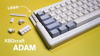 Building The Ultimate LEGO Keyboard  KBDcraft Adam Review [upl. by Schwinn]