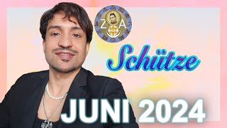 SCHÜTZE MONATSHOROSKOP JUNI 2024  HERAUSFORDERUNGEN DIREKT ANGEHEN [upl. by Esinyl494]