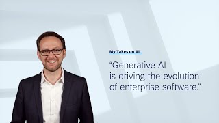 Thomas Saueressig Generative AI is Driving the Evolution of Enterprise Software  My Takes on AI [upl. by Gustave]