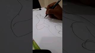 Easy Jungle Books Baloo Drawing Idea kidslearning [upl. by Eelyme]