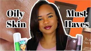 Extremely Oily Skin Oily Skin Holy Grail Products [upl. by Acker]