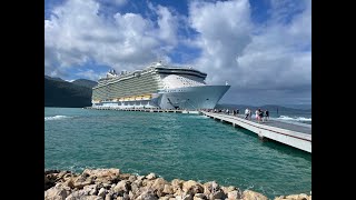 Royal Caribbeans Oasis of the Seas Feb 4 2024 Grand Suite 7660 to Coco Cay Nassau and Labadee [upl. by Gnahc]