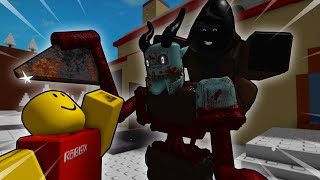 WEIRD STRICT DAD VS CHRISTMAS MONSTER Roblox Animation [upl. by Adav849]