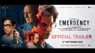 Emergency  Official Trailer  Kangana Ranaut  In Cinemas 6th September [upl. by Ocker]