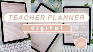 AGENDA Y CUADERNO DEL PROFESOR DIGITAL Teacher Planner 🍑  HardPeach [upl. by Notnert]