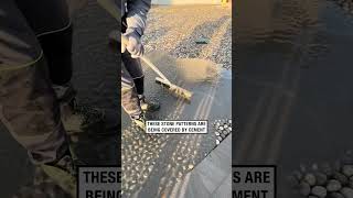 Extremely satisfying pavement installation 😲 😍 🎥 TikTok  fratuspavimentazionisrl [upl. by Dalila]