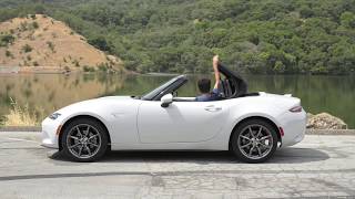 2017 Mazda Miata ND Grand Touring Edition Softop Convertible Review [upl. by Ellerad]