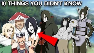 10 Things You Didnt Know About Orochimaru Probably  Boruto amp Naruto [upl. by Grimbly]