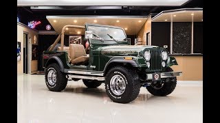 1977 Jeep CJ7 For Sale [upl. by Gwendolen]