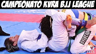 Faixa Azul  Feminino  Jiu Jitsu  Campeonato Kvra BJJ League 5° Edição [upl. by Acinorahs]