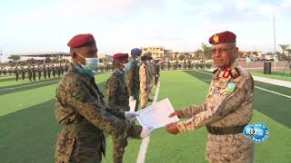 ARMÉECCO  cérémonie de fin de formation des stagiaires de l’Armée Djiboutienne [upl. by Botnick401]