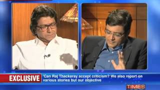 Raj Thackeray on Frankly Speaking with Arnab Goswami Part 10 of 14 [upl. by Booze]