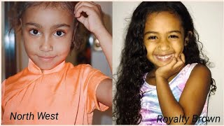 Royalty Brown Vs North West  Who Is More Beautiful  ★ 2018 [upl. by Osnohpla]