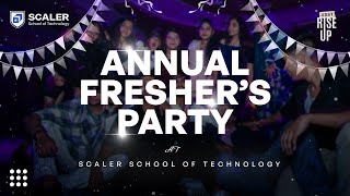 Freshers Party at Scaler School of Technology  SST  Rise Up 2024  Annual Party [upl. by Halian]