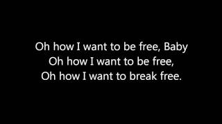 Queen  I want to break free Lyrics [upl. by Inalak]