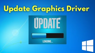 How to Update any Graphics Driver in Windows 10 [upl. by Ramat]