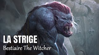 LA STRIGE  Bestiaire The Witcher [upl. by Aklim]