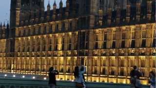 Palace of Westminster in Night  HD [upl. by Dirraj]