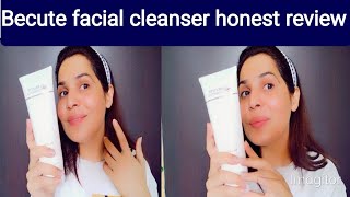 Becute facial cleanser honest reviewhow to use tips amptricks [upl. by Ardnaxela49]