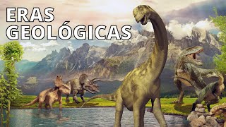 Las ERAS GEOLÓGICAS y sus características  Escalas de tiempo geológico [upl. by Anaitsirc]