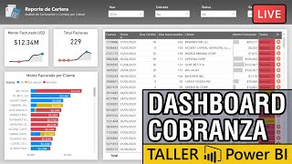 Dashboard Cuentas por Cobrar con Power BI  dashboardeando 005 [upl. by Kristopher392]