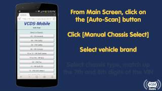 VCDSMobile AutoScan [upl. by Anirec]