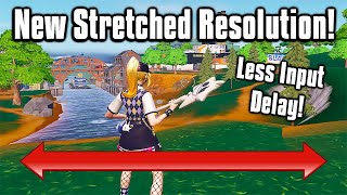 The BEST Stretched Resolution In Fortnite Chapter 4  Huge FPS Boost [upl. by Puiia]