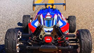 Arrma Typhon TLR RC speed Run  Stock Motor  126MPH ARRMARC ​⁠RCBatterycom [upl. by Ennaitsirk163]