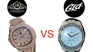 Harlem Bling VS Shop GLD watch comparison [upl. by Gabriel]