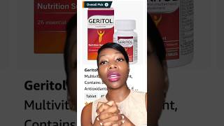 GERITOL for FASTER Hair Growth haircare hairtreatment hairgrowth [upl. by Nimar772]