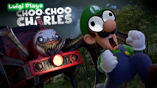 Luigi Plays CHOO CHOO CHARLES [upl. by Ahsytal]