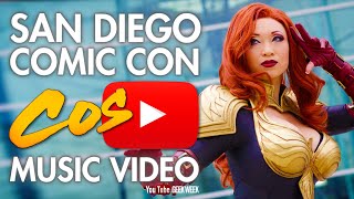 SDCC San Diego Comic Con  I Just Want To Be A SuperHero  Cosplay Music Video [upl. by Timotheus882]