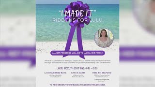 Ribbon fundraiser underway for 15yearold 30A shark bite victim [upl. by Aselehc693]