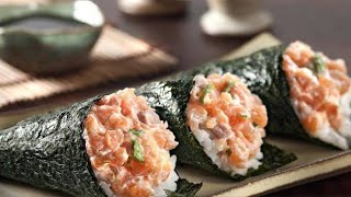 Cozinhando em família  Comida Japonesa  Dia do temaki [upl. by Retsel588]