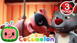 This Little Piggy More  Cocomelon  Nursery Rhymes  Fun Cartoons For Kids  Moonbug Kids [upl. by Nivlag]